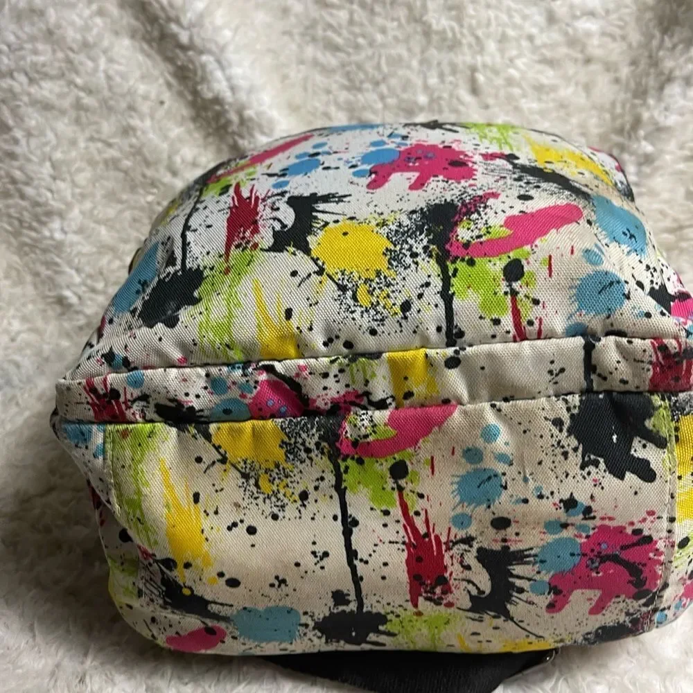 Airwalk Graffiti Spray Paint multi color laptop medium backpack